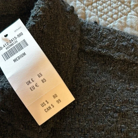 COPY - NWT Abercrombie Black Shacket - Picture 2 of 5